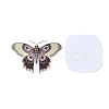 50Pcs Moth PVC Self Adhesive Cartoon Stickers STIC-B001-19-4