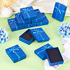 Rectangle Paper Jewelry Set Storage Boxes with Bowknot LS-CON-TAC0014-04E-4