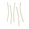 Brass Flat Head Pins KK-H502-01F-G-1