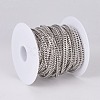 Tarnish Resistant 304 Stainless Steel Cuban Link Chains CHS-E018-13P-3