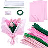 DIY Chenille Stem Tinsel Garland Craft Kits DIY-SC0033-14A-1