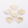 Iron Filigree Pendants X-IFIN-F158-48G-1