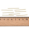 SHEGRACE Brass Flat Head Pins XGR0085G-33G-3