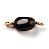 Natural Mixed Gemstone Links Connectors G-K316-02-RS-3