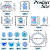 DIY Mixed Style Acrylic Beads Jewelry Making Finding Kits DIY-SC0026-37-2