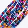 Natural Agate Beads Strands G-E469-12G-1