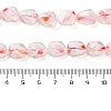 Handmade Gold Sand Lampwork Beads Strands LAMP-U001-01B-4