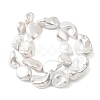 Electroplated Shell Pearl Beads Strands BSHE-A001-01C-2