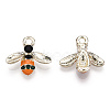 Alloy Enamel Pendants X-PALLOY-T056-49A-2