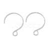 Tarnish Resistant 316 Surgical Stainless Steel Earring Hooks X-STAS-D183-03P-02-1