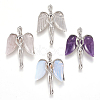 Natural & Synthetic Mixed Stone Pendants KK-G346-02-1