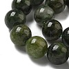 Natural Green Diopside Beads Strands G-K382-B01-02-4