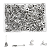 140Pcs 2 Style Tibetan Style Alloy Charms TIBE-FH0001-21-1
