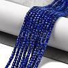 Natural Lapis Lazuli Dyed Beads Strands G-G140-C02-02-2
