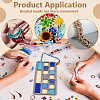 2Pcs 2 Styles Felt Bead Design Boards AJEW-BC0007-97-6