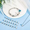 Sterling Silver Beads STER-WH20009-04F-P-6