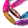 Natural Agate Dyed Beads Strands G-T138-230J-3