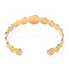 304 Stainless Steel Sun Cuff Bangles BJEW-F457-25G-2