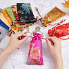 9Pcs 9 Colors Polyester Pouches ABAG-NB0001-31-3