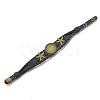 Imitation Leather Bracelet Making MAK-R024-01-2