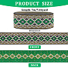Ethnic Style Embroidery Polyester Ribbons OCOR-WH0060-56A-2