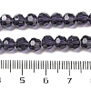 Transparent Glass Beads EGLA-A035-T6mm-D15-5