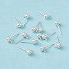 Brass Ball Post Ear Studs EC254-S-3