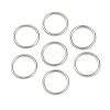 304 Stainless Steel Closed Jump Rings STAS-G393-06P-09-1