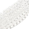Transparent Glass Beads EGLA-A035-T10mm-D19-1