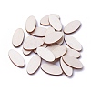 Undyed Wood Cabochons WOOD-NB0001-29-1