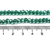 Electroplate Transparent Glass Beads Strands LS-EGLA-A035-T4mm-A18-4