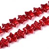 Baking Paint Glass Beads Strands DGLA-N017-01A-1