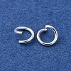 Brass Open Jump Rings KK-G604-08S-17-2