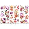 3 Sheets 3 Styles PVC Waterproof Decorative Stickers DIY-WH0404-041-1