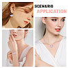 32Pcs 2 Colors Alloy Open Back Bezel Big Pendants FIND-CA0010-88-7