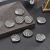 Tibetan Style Alloy Beads TIBEB-A004-007TAS-NR-4