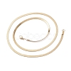 PVD Vacuum Plating 304 Stainless Steel Snake Chains Necklaces NJEW-O058-30G-3