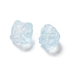 Baking Paint Transparent Glass Beads GLAA-C035-01P-2