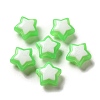 Imitation Jelly Transparent Acrylic Beads LS-SACR-R741-03C-1