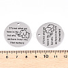 Non-Tarnish 201 Stainless Steel Pendants STAS-T064-38P-12-3