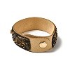 Faux Suede Snap Cord Bracelet BJEW-F428-04-5