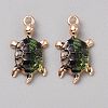 Alloy Enamel Pendants FIND-CJC0027-01G-11-1