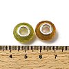 Faceted Resin European Beads RESI-C063-01E-3
