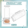 10Pcs Glass Dome Cover AJEW-BC0008-80-2
