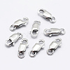 Anti-Tarnish Rhodium Plated 925 Sterling Silver Lobster Claw Clasps STER-K167-075C-P-2