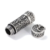 Openable 316 Surgical Stainless Steel Urn Ashes Pendants STAS-E212-29AS-04-3