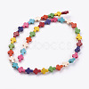 Synthetic Turquoise Beads Strands TURQ-G112-8x10mm-11-2