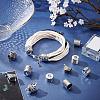 50Pcs 5 Style Tibetan Style Alloy Cord Ends TIBEP-PH0001-25-2