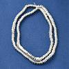 Electroplated Synthetic Non-magnetic Hematite Beads Strands G-I364-F01-S-2