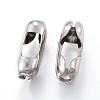 Tarnish Resistant 304 Stainless Steel Ball Chain Connectors STAS-K121-02-1